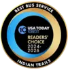 Indian Trails USA 10Best Badge Indian Trails USA 10Best Badge