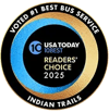 Indian Trails USA 10Best Badge