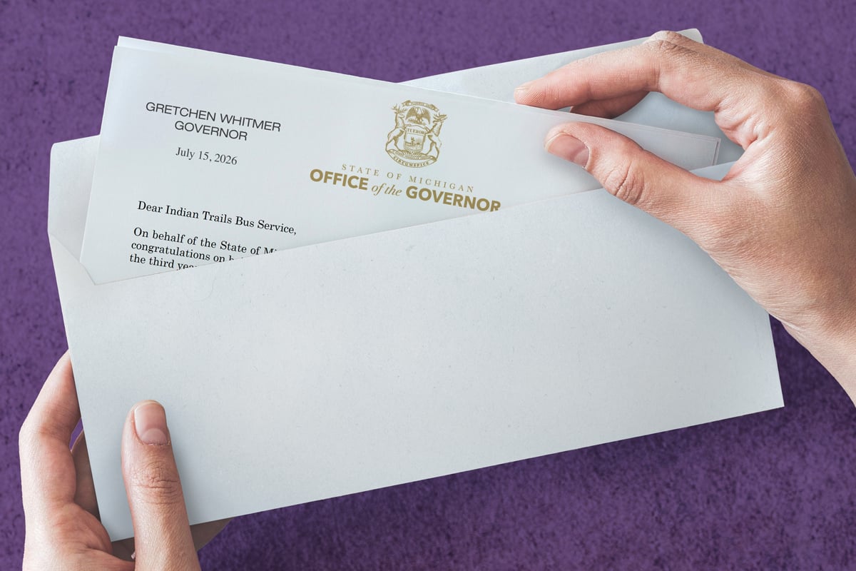 Letter from Gov. Whitmer