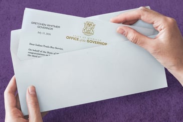 Letter from Gretchen Whitmer