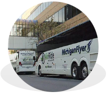 Michigan Flyer Bus Stop